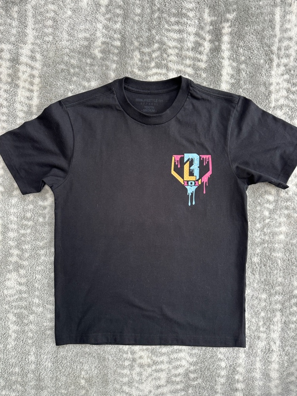 Kids Baseball Lifestyle' ice cream shirt in cotton candy - Picture 2 of 5